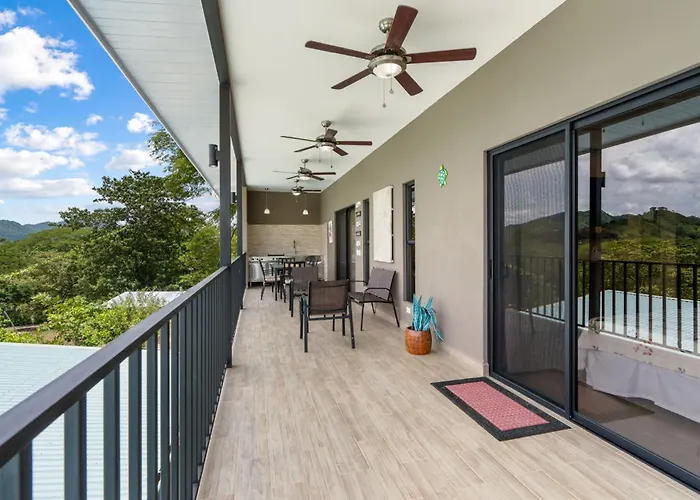 Modern With Lush Mountain Views And Spectacular Shaded Terrace In Private Gated Community * Potrero (Guanacaste)